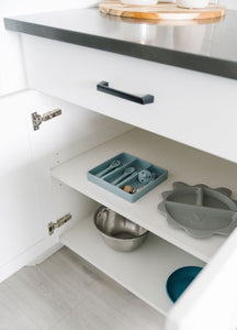 Children Utensil Drawer Organizer Set - Blue
