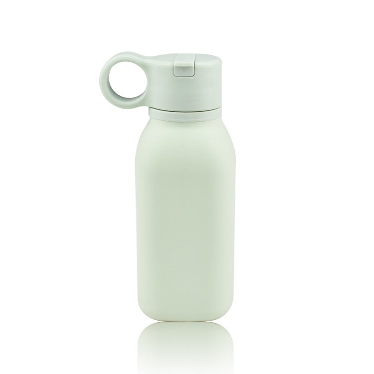 100% Silicone Water Bottle-Mint