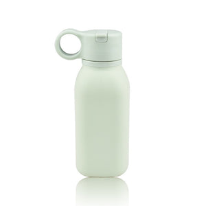 100% Silicone Water Bottle-Mint